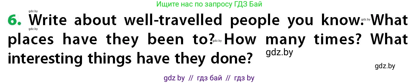 Английский язык (english), 6 класс Учебник, авторы: Юхнель Наталья Валентиновна, Наумова Елена Георгиевна, Малиновская Елена Александровна, издательство Адукацыя i выхаванне, Минск, 2021, страница 37, номер 6, Условие