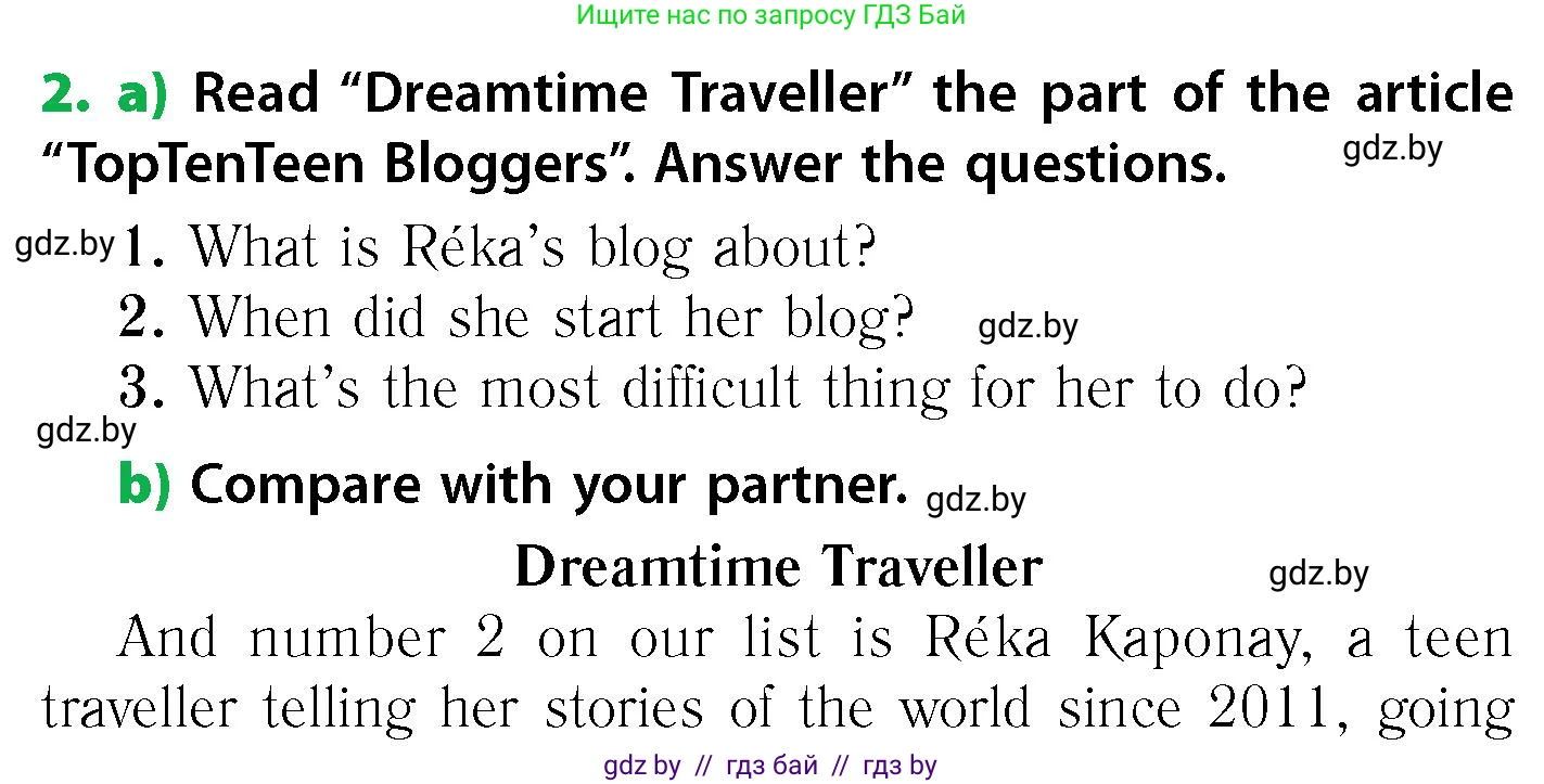 Английский язык (english), 6 класс Учебник, авторы: Юхнель Наталья Валентиновна, Наумова Елена Георгиевна, Малиновская Елена Александровна, издательство Адукацыя i выхаванне, Минск, 2021, страница 78, номер 2, Условие