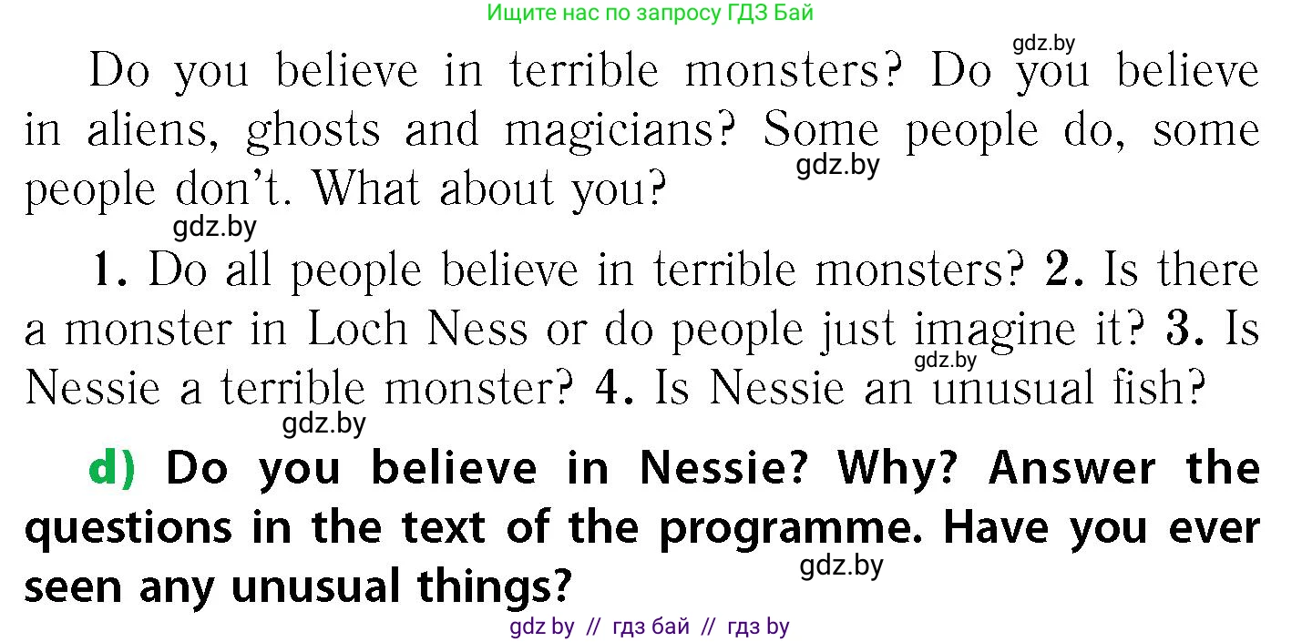 Английский язык (english), 6 класс Учебник, авторы: Юхнель Наталья Валентиновна, Наумова Елена Георгиевна, Малиновская Елена Александровна, издательство Адукацыя i выхаванне, Минск, 2021, страница 88, номер 2, Условие (продолжение 2)