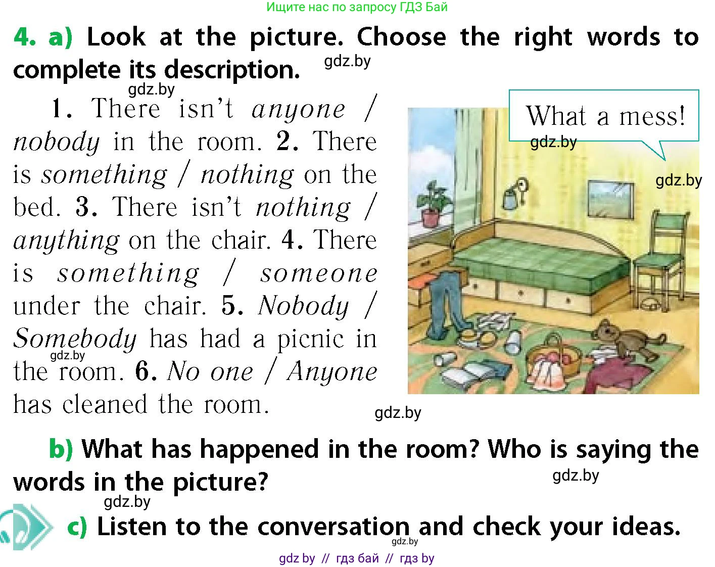 Английский язык (english), 6 класс Учебник, авторы: Юхнель Наталья Валентиновна, Наумова Елена Георгиевна, Малиновская Елена Александровна, издательство Адукацыя i выхаванне, Минск, 2021, страница 115, номер 4, Условие