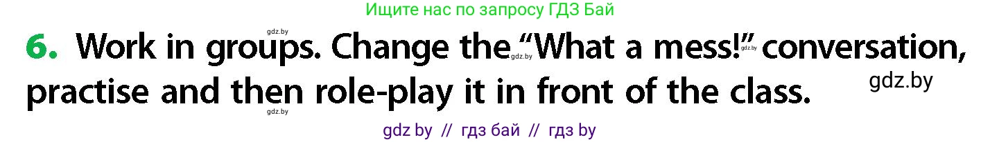 Английский язык (english), 6 класс Учебник, авторы: Юхнель Наталья Валентиновна, Наумова Елена Георгиевна, Малиновская Елена Александровна, издательство Адукацыя i выхаванне, Минск, 2021, страница 116, номер 6, Условие