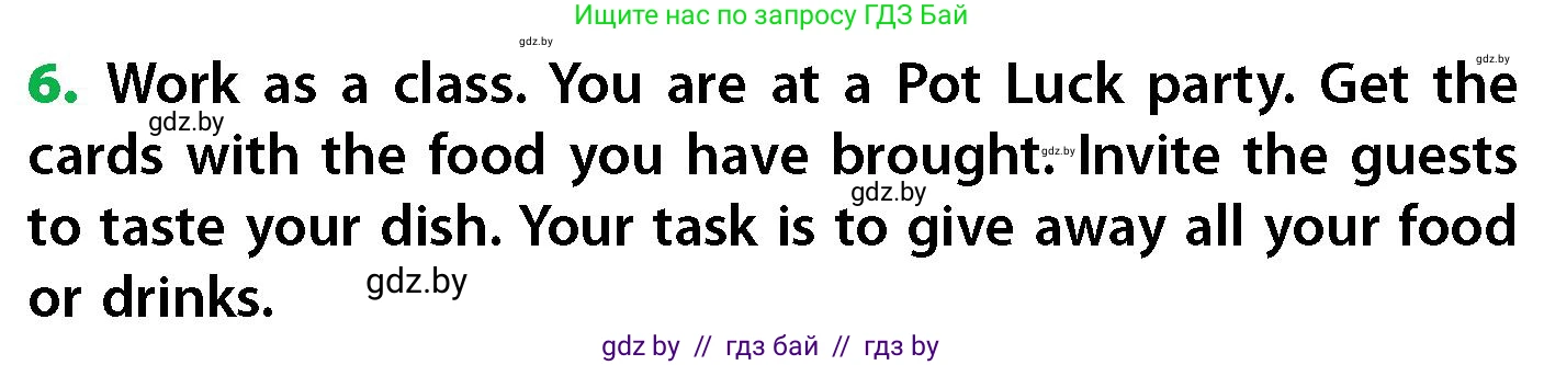 Английский язык (english), 6 класс Учебник, авторы: Юхнель Наталья Валентиновна, Наумова Елена Георгиевна, Малиновская Елена Александровна, издательство Адукацыя i выхаванне, Минск, 2021, страница 157, номер 6, Условие