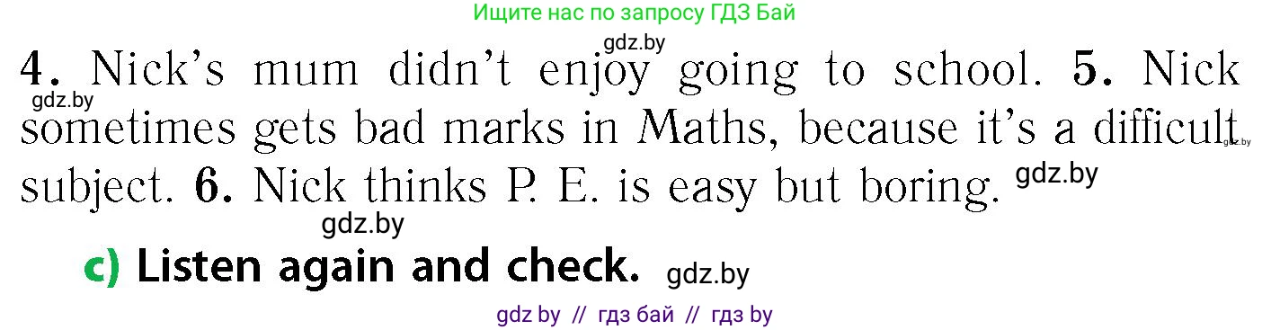 Английский язык (english), 6 класс Учебник, авторы: Юхнель Наталья Валентиновна, Наумова Елена Георгиевна, Малиновская Елена Александровна, издательство Адукацыя i выхаванне, Минск, 2021, страница 171, номер 3, Условие (продолжение 2)