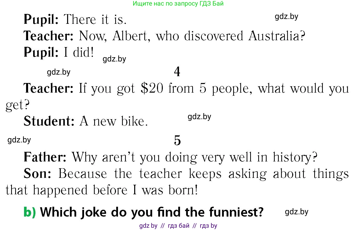 Английский язык (english), 6 класс Учебник, авторы: Юхнель Наталья Валентиновна, Наумова Елена Георгиевна, Малиновская Елена Александровна, издательство Адукацыя i выхаванне, Минск, 2021, страница 185, номер 3, Условие (продолжение 2)