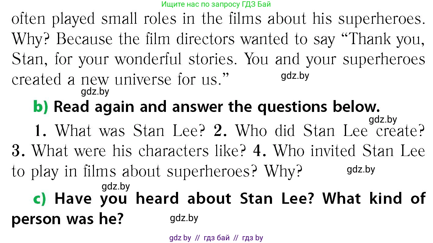 Английский язык (english), 6 класс Учебник, авторы: Юхнель Наталья Валентиновна, Наумова Елена Георгиевна, Малиновская Елена Александровна, издательство Адукацыя i выхаванне, Минск, 2021, страница 209, номер 2, Условие (продолжение 2)