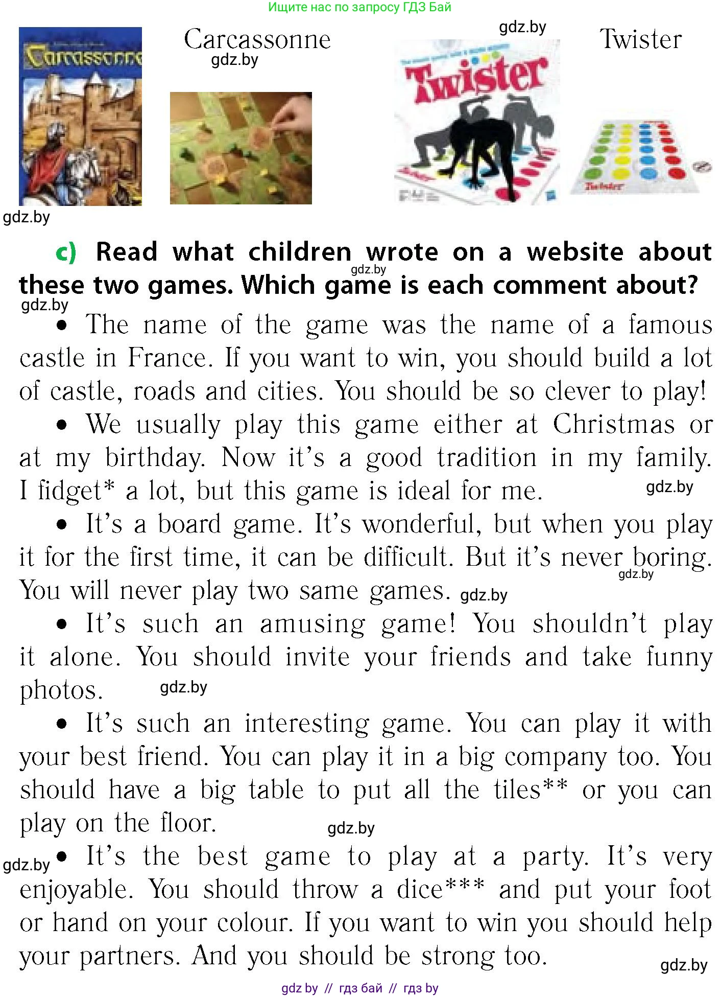 Английский язык (english), 6 класс Учебник, авторы: Юхнель Наталья Валентиновна, Наумова Елена Георгиевна, Малиновская Елена Александровна, издательство Адукацыя i выхаванне, Минск, 2021, страница 235, номер 4, Условие (продолжение 2)