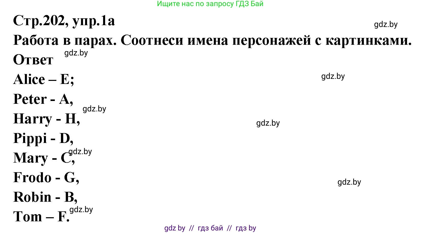 Английский язык (english), 6 класс Учебник, авторы: Юхнель Наталья Валентиновна, Наумова Елена Георгиевна, Малиновская Елена Александровна, издательство Адукацыя i выхаванне, Минск, 2021, страница 202, номер 1, Решение