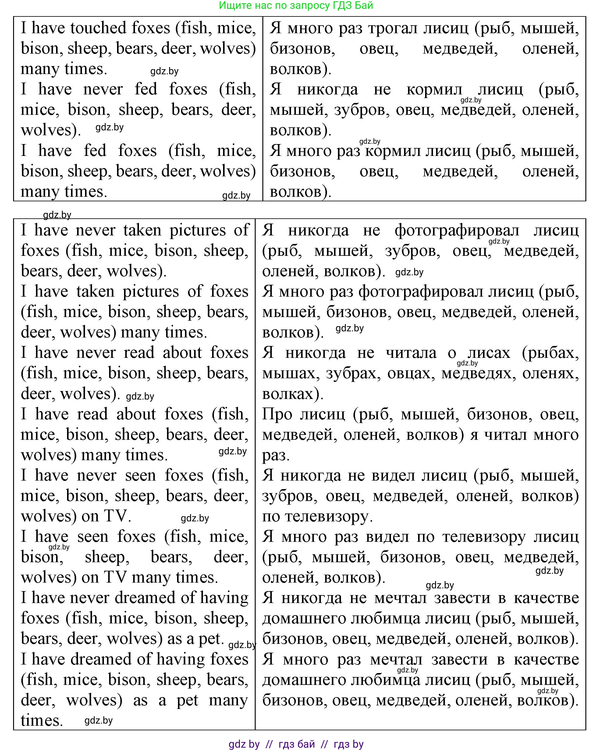 Английский язык (english), 6 класс Тетрадь по грамматике (grammar), авторы: Севрюкова Татьяна Юрьевна, Юхнель Наталья Валентиновна, Бушуева Эдите Владиславовна, издательство Аверсэв, Минск, 2022, зелёного цвета, страница 28, номер 3, Решение (продолжение 2)