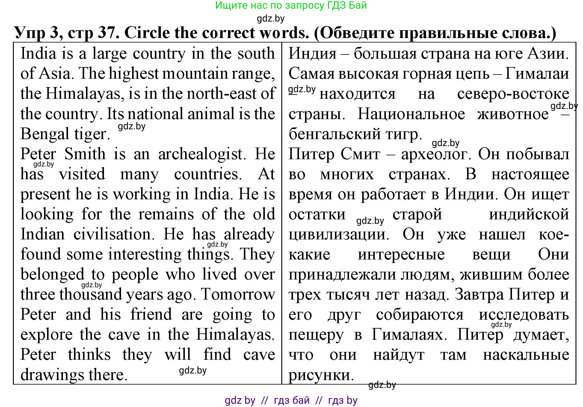 Английский язык (english), 6 класс Тетрадь по грамматике (grammar), авторы: Севрюкова Татьяна Юрьевна, Юхнель Наталья Валентиновна, Бушуева Эдите Владиславовна, издательство Аверсэв, Минск, 2022, зелёного цвета, страница 37, номер 3, Решение