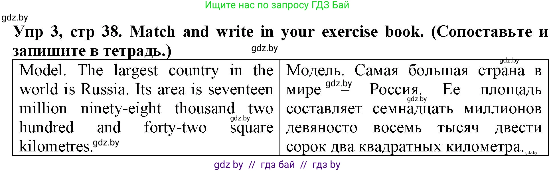 Английский язык (english), 6 класс Тетрадь по грамматике (grammar), авторы: Севрюкова Татьяна Юрьевна, Юхнель Наталья Валентиновна, Бушуева Эдите Владиславовна, издательство Аверсэв, Минск, 2022, зелёного цвета, страница 38, номер 3, Решение