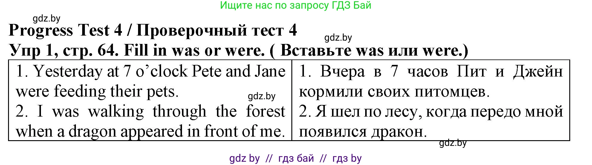 Английский язык (english), 6 класс Тетрадь по грамматике (grammar), авторы: Севрюкова Татьяна Юрьевна, Юхнель Наталья Валентиновна, Бушуева Эдите Владиславовна, издательство Аверсэв, Минск, 2022, зелёного цвета, страница 64, номер 1, Решение