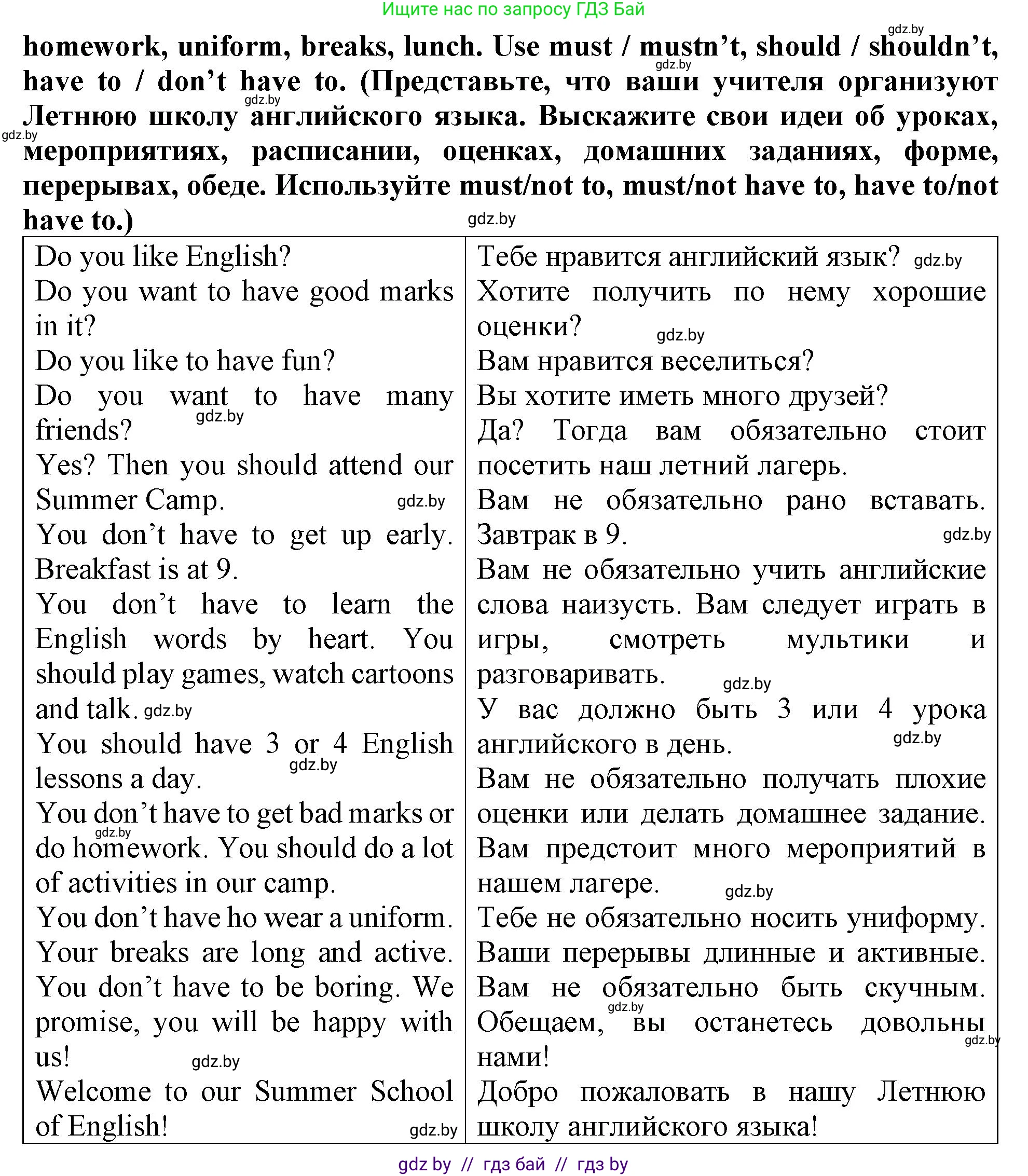 Английский язык (english), 6 класс Тетрадь по грамматике (grammar), авторы: Севрюкова Татьяна Юрьевна, Юхнель Наталья Валентиновна, Бушуева Эдите Владиславовна, издательство Аверсэв, Минск, 2022, зелёного цвета, страница 96, номер 2, Решение (продолжение 2)