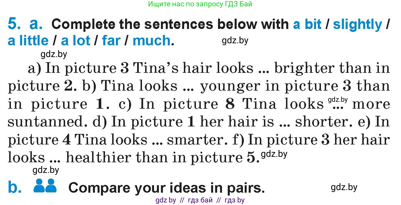 Английский язык (english), 7 класс Учебник (Student's book), авторы: Юхнель Наталья Валентиновна, Демченко Наталья Валентиновна, Наумова Елена Георгиевна, Романчук Вероника Романовна, издательство Вышэйшая школа, Минск, 2023, страница 15, номер 5, Условие