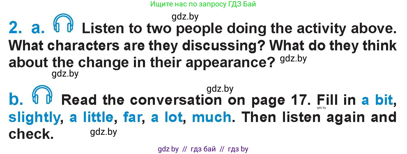 Английский язык (english), 7 класс Учебник (Student's book), авторы: Юхнель Наталья Валентиновна, Демченко Наталья Валентиновна, Наумова Елена Георгиевна, Романчук Вероника Романовна, издательство Вышэйшая школа, Минск, 2023, страница 16, номер 2, Условие