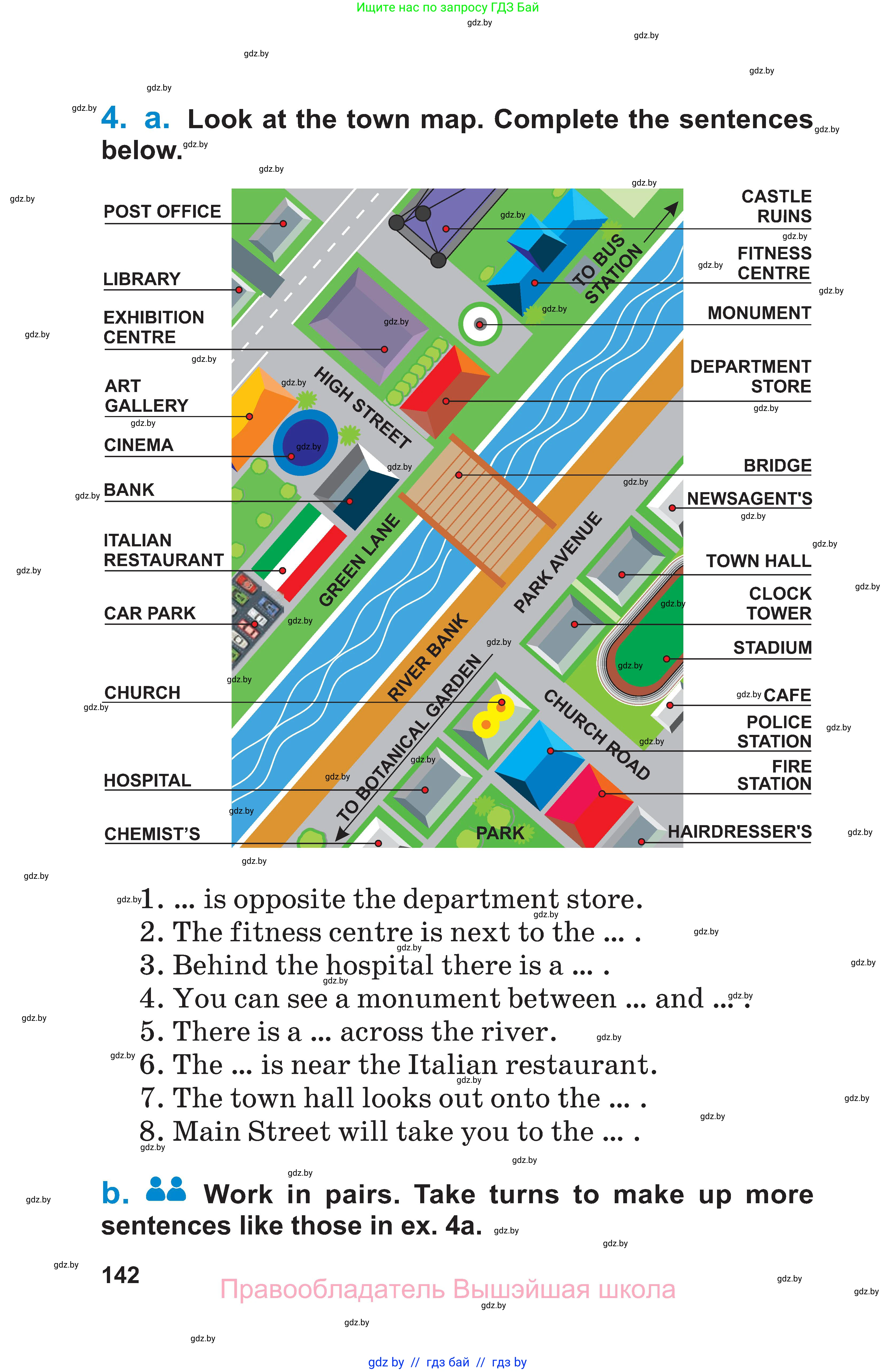 Английский язык (english), 7 класс Учебник (Student's book), авторы: Юхнель Наталья Валентиновна, Демченко Наталья Валентиновна, Наумова Елена Георгиевна, Романчук Вероника Романовна, издательство Вышэйшая школа, Минск, 2023, страница 142