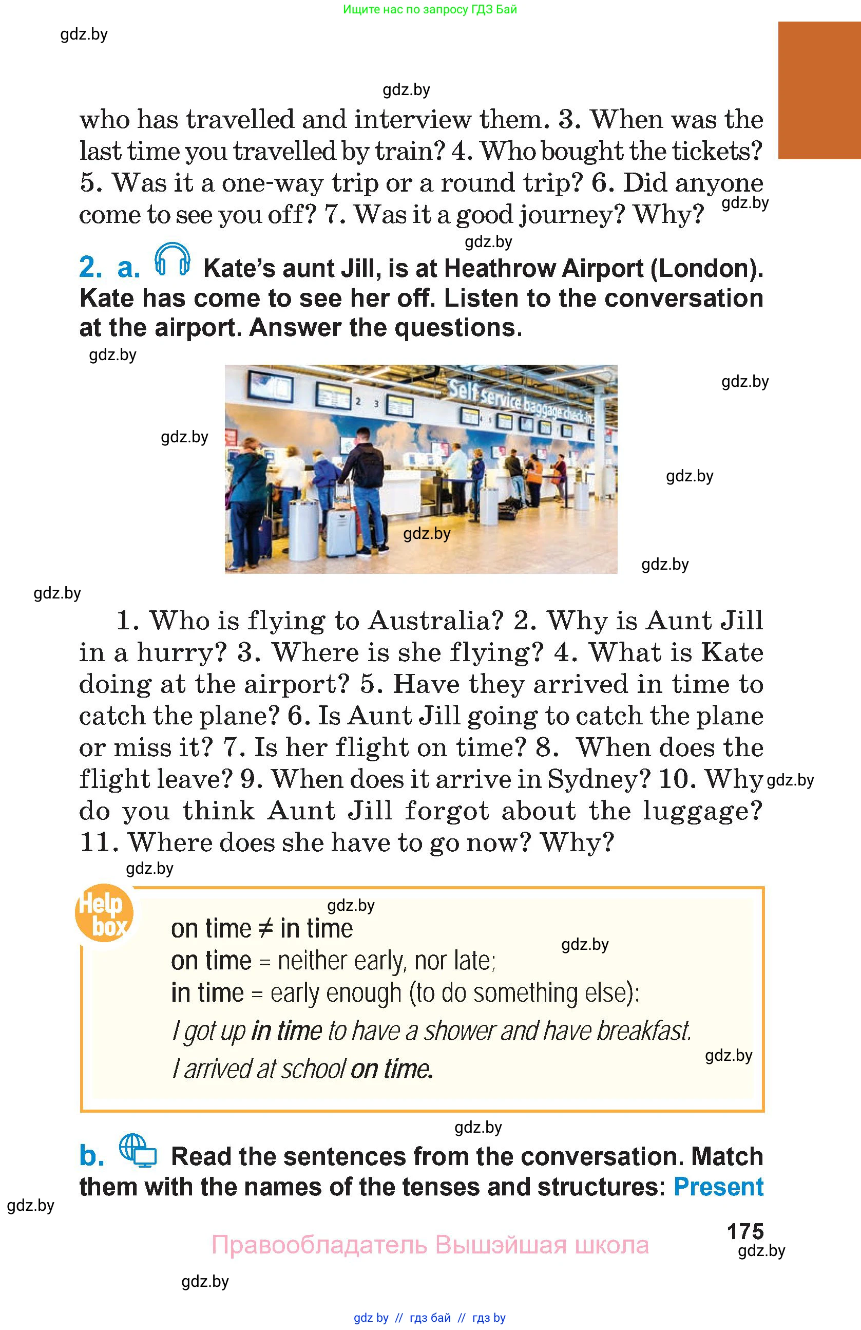 Английский язык (english), 7 класс Учебник (Student's book), авторы: Юхнель Наталья Валентиновна, Демченко Наталья Валентиновна, Наумова Елена Георгиевна, Романчук Вероника Романовна, издательство Вышэйшая школа, Минск, 2023, страница 175