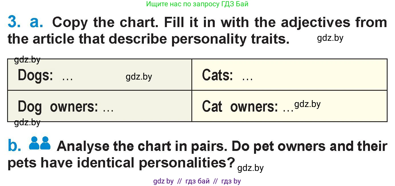 Английский язык (english), 7 класс Учебник (Student's book), авторы: Юхнель Наталья Валентиновна, Демченко Наталья Валентиновна, Наумова Елена Георгиевна, Романчук Вероника Романовна, издательство Вышэйшая школа, Минск, 2023, страница 47, номер 3, Условие