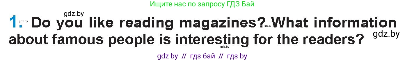 Английский язык (english), 7 класс Учебник (Student's book), авторы: Юхнель Наталья Валентиновна, Демченко Наталья Валентиновна, Наумова Елена Георгиевна, Романчук Вероника Романовна, издательство Вышэйшая школа, Минск, 2023, страница 74, номер 1, Условие