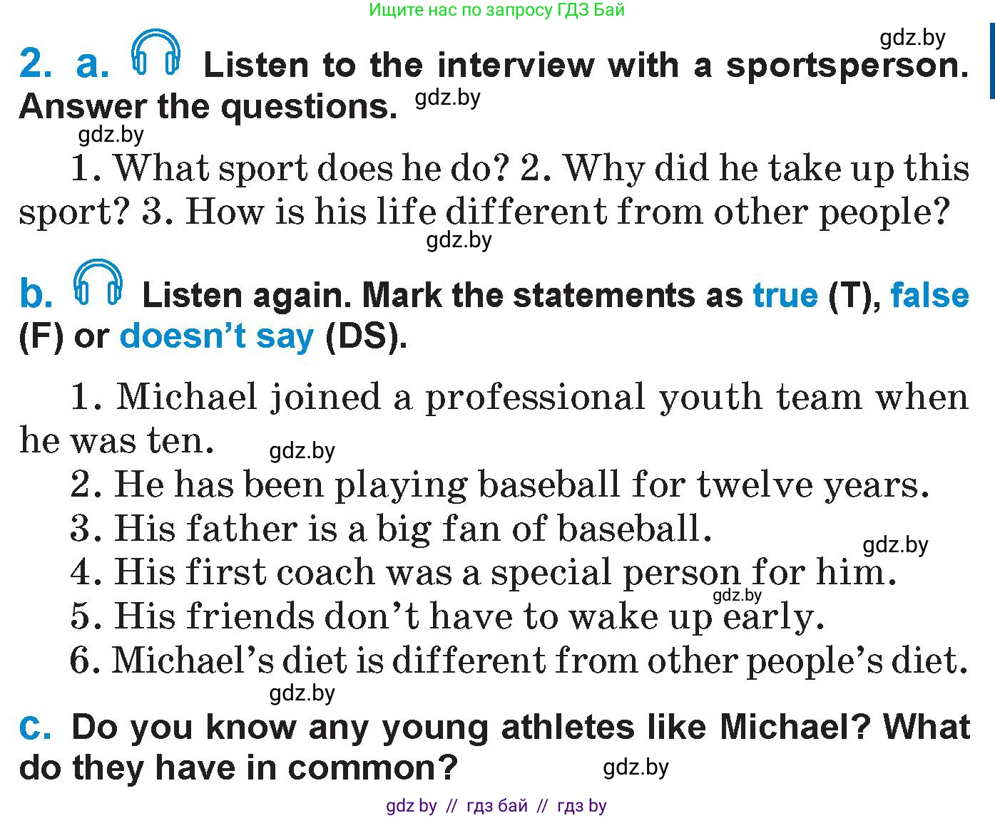 Английский язык (english), 7 класс Учебник (Student's book), авторы: Юхнель Наталья Валентиновна, Демченко Наталья Валентиновна, Наумова Елена Георгиевна, Романчук Вероника Романовна, издательство Вышэйшая школа, Минск, 2023, страница 127, номер 2, Условие