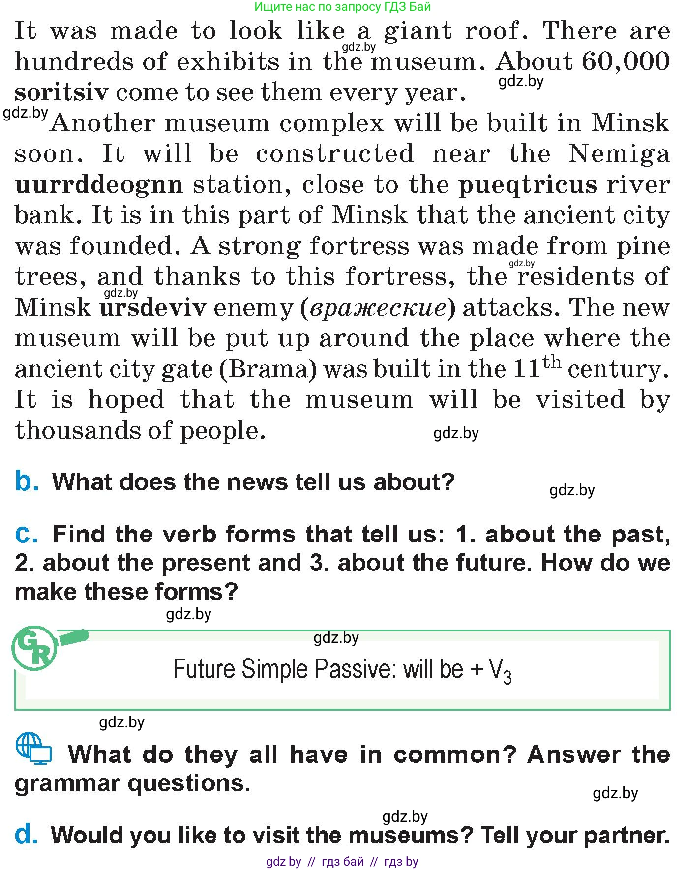 Английский язык (english), 7 класс Учебник (Student's book), авторы: Юхнель Наталья Валентиновна, Демченко Наталья Валентиновна, Наумова Елена Георгиевна, Романчук Вероника Романовна, издательство Вышэйшая школа, Минск, 2023, страница 163, номер 6, Условие (продолжение 2)