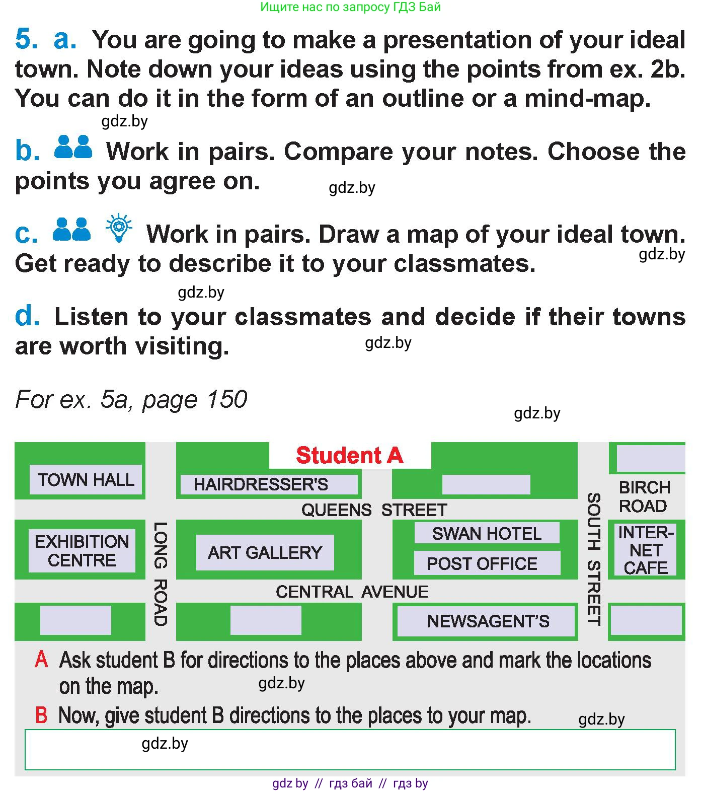 Английский язык (english), 7 класс Учебник (Student's book), авторы: Юхнель Наталья Валентиновна, Демченко Наталья Валентиновна, Наумова Елена Георгиевна, Романчук Вероника Романовна, издательство Вышэйшая школа, Минск, 2023, страница 170, номер 5, Условие