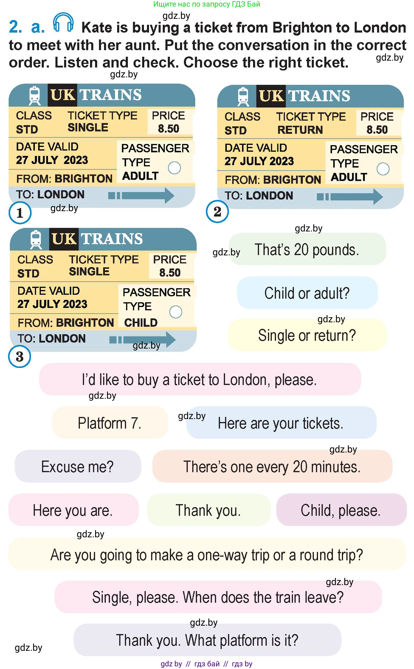 Английский язык (english), 7 класс Учебник (Student's book), авторы: Юхнель Наталья Валентиновна, Демченко Наталья Валентиновна, Наумова Елена Георгиевна, Романчук Вероника Романовна, издательство Вышэйшая школа, Минск, 2023, страница 172, номер 2, Условие