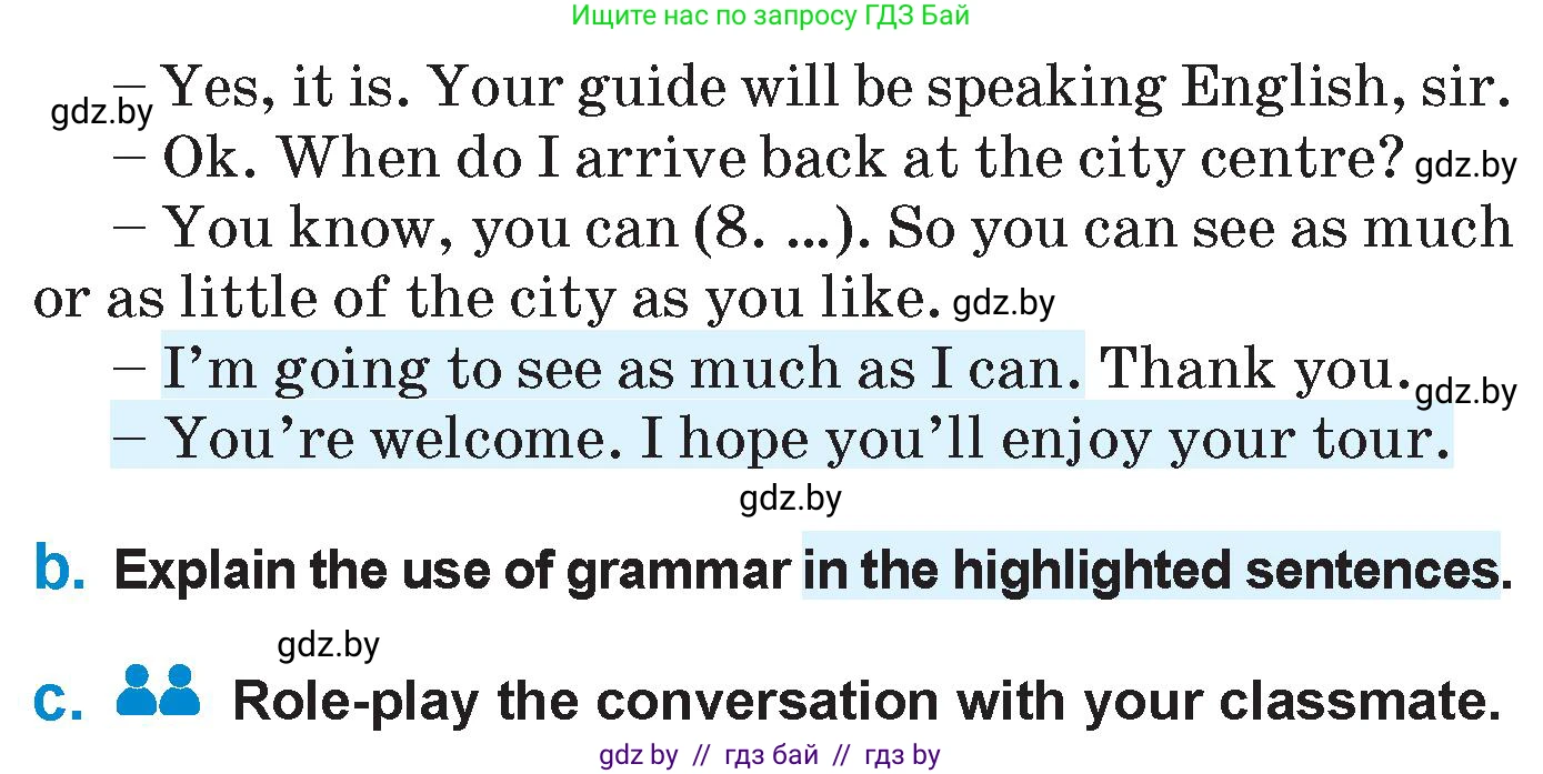 Английский язык (english), 7 класс Учебник (Student's book), авторы: Юхнель Наталья Валентиновна, Демченко Наталья Валентиновна, Наумова Елена Георгиевна, Романчук Вероника Романовна, издательство Вышэйшая школа, Минск, 2023, страница 188, номер 3, Условие (продолжение 3)