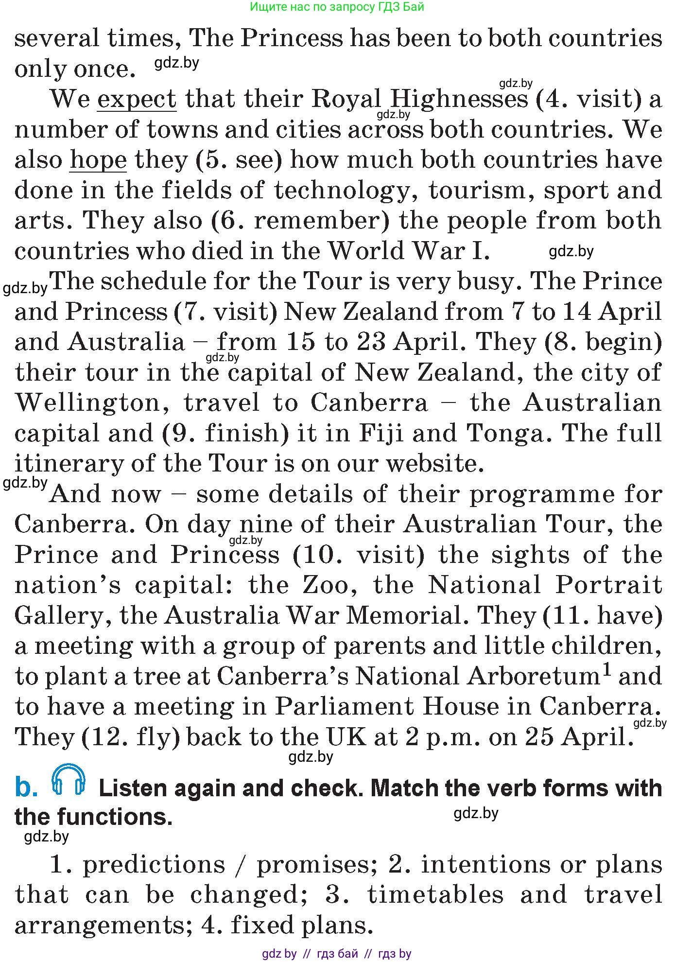 Английский язык (english), 7 класс Учебник (Student's book), авторы: Юхнель Наталья Валентиновна, Демченко Наталья Валентиновна, Наумова Елена Георгиевна, Романчук Вероника Романовна, издательство Вышэйшая школа, Минск, 2023, страница 191, номер 3, Условие (продолжение 2)