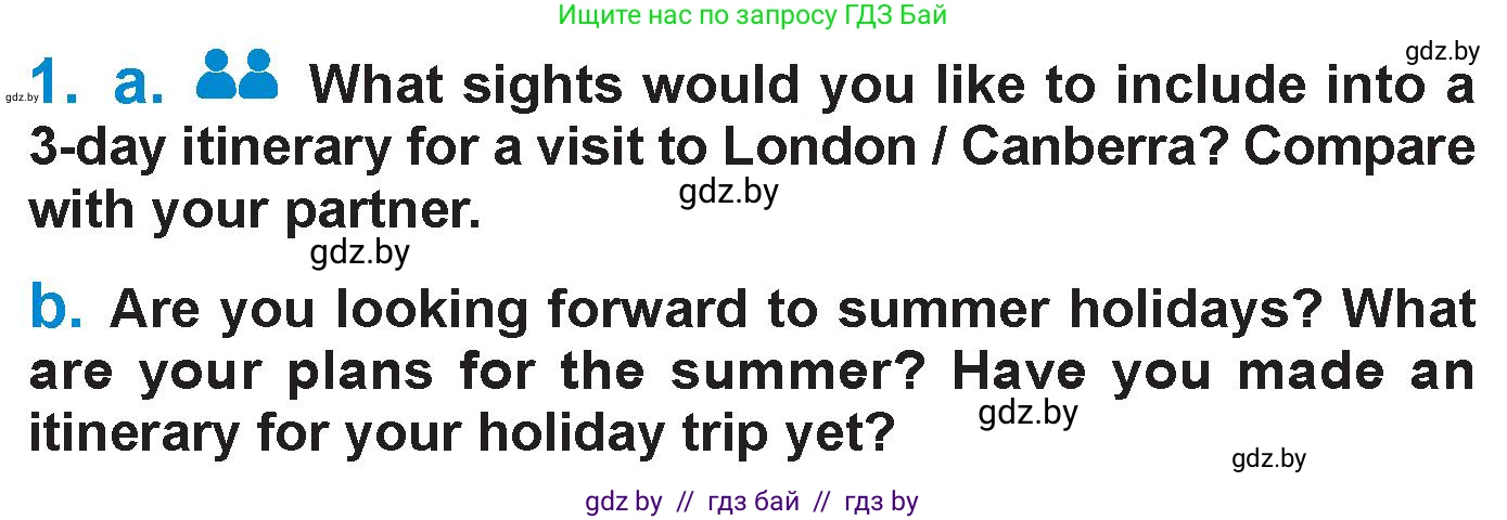 Английский язык (english), 7 класс Учебник (Student's book), авторы: Юхнель Наталья Валентиновна, Демченко Наталья Валентиновна, Наумова Елена Георгиевна, Романчук Вероника Романовна, издательство Вышэйшая школа, Минск, 2023, страница 193, номер 1, Условие