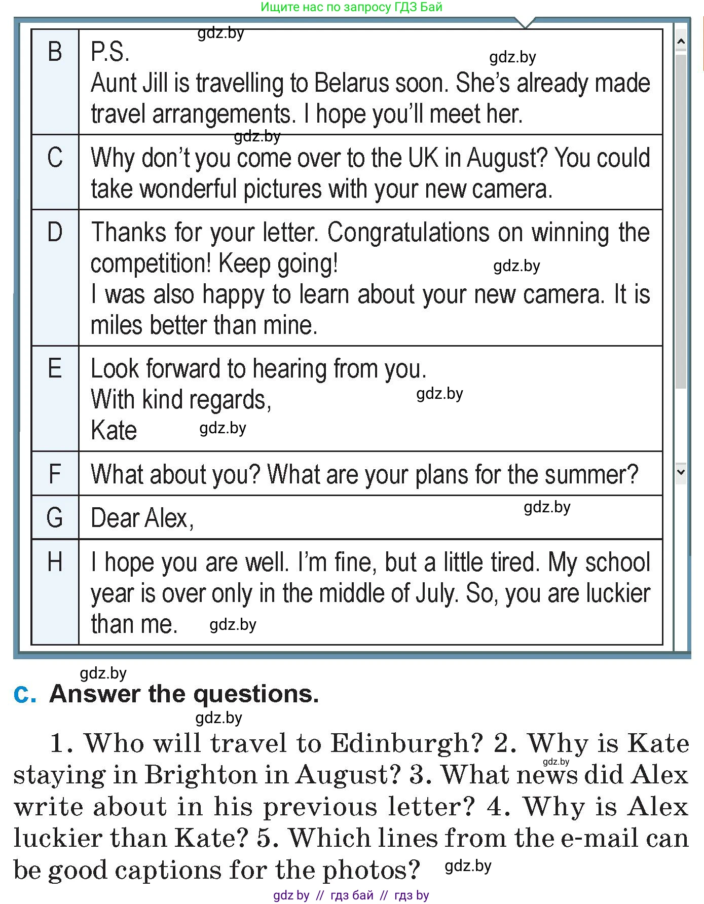 Английский язык (english), 7 класс Учебник (Student's book), авторы: Юхнель Наталья Валентиновна, Демченко Наталья Валентиновна, Наумова Елена Георгиевна, Романчук Вероника Романовна, издательство Вышэйшая школа, Минск, 2023, страница 193, номер 2, Условие (продолжение 3)