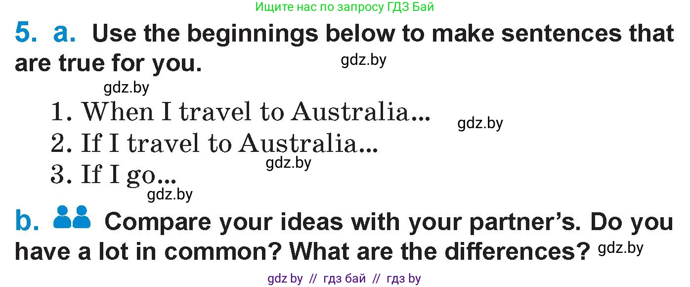 Английский язык (english), 7 класс Учебник (Student's book), авторы: Юхнель Наталья Валентиновна, Демченко Наталья Валентиновна, Наумова Елена Георгиевна, Романчук Вероника Романовна, издательство Вышэйшая школа, Минск, 2023, страница 206, номер 5, Условие