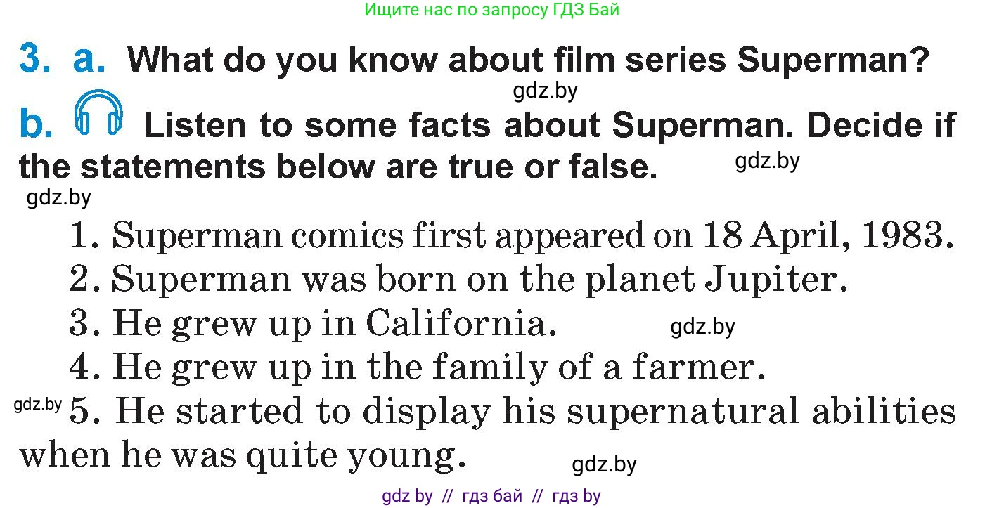 Английский язык (english), 7 класс Учебник (Student's book), авторы: Юхнель Наталья Валентиновна, Демченко Наталья Валентиновна, Наумова Елена Георгиевна, Романчук Вероника Романовна, издательство Вышэйшая школа, Минск, 2023, страница 239, номер 3, Условие