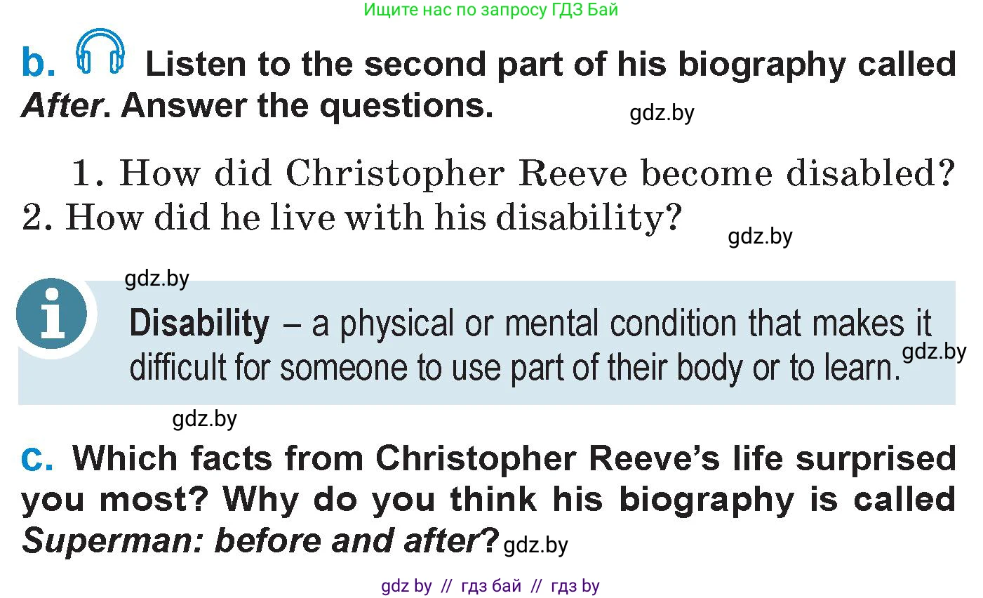 Английский язык (english), 7 класс Учебник (Student's book), авторы: Юхнель Наталья Валентиновна, Демченко Наталья Валентиновна, Наумова Елена Георгиевна, Романчук Вероника Романовна, издательство Вышэйшая школа, Минск, 2023, страница 241, номер 2, Условие (продолжение 2)