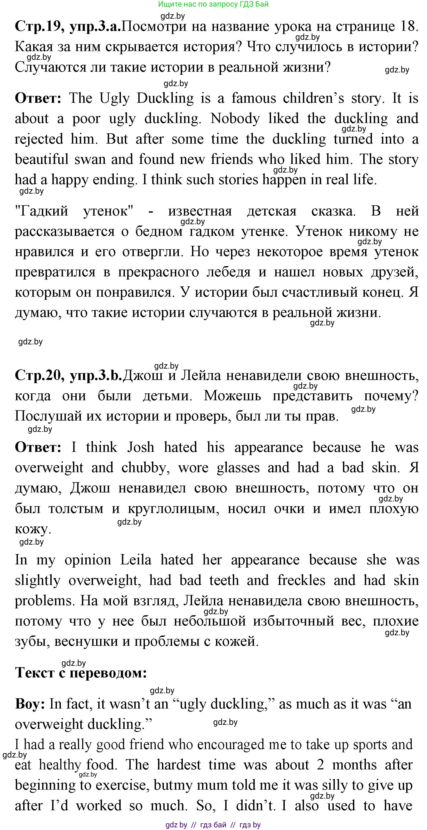 Английский язык (english), 7 класс Учебник (Student's book), авторы: Юхнель Наталья Валентиновна, Демченко Наталья Валентиновна, Наумова Елена Георгиевна, Романчук Вероника Романовна, издательство Вышэйшая школа, Минск, 2023, страница 19, номер 3, Решение