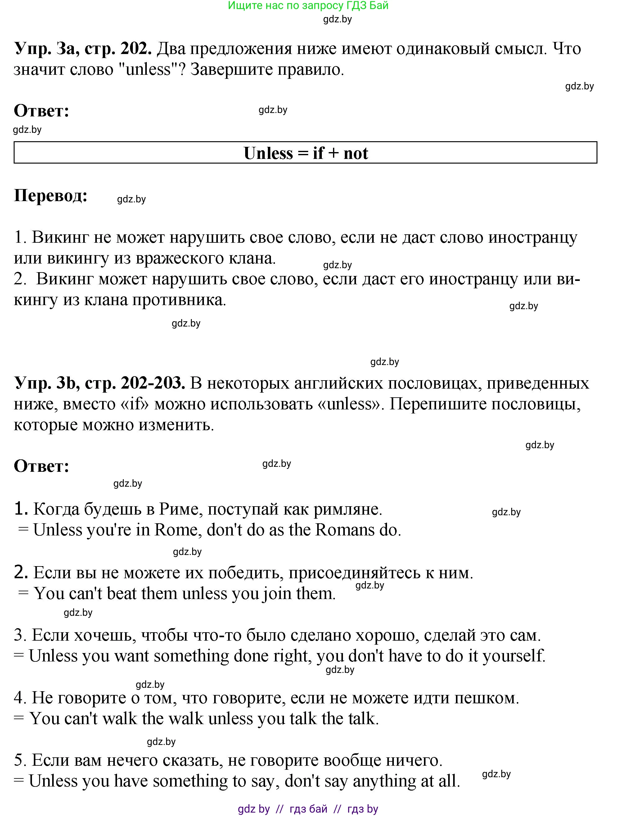 Английский язык (english), 7 класс Учебник (Student's book), авторы: Юхнель Наталья Валентиновна, Демченко Наталья Валентиновна, Наумова Елена Георгиевна, Романчук Вероника Романовна, издательство Вышэйшая школа, Минск, 2023, страница 202, номер 3, Решение