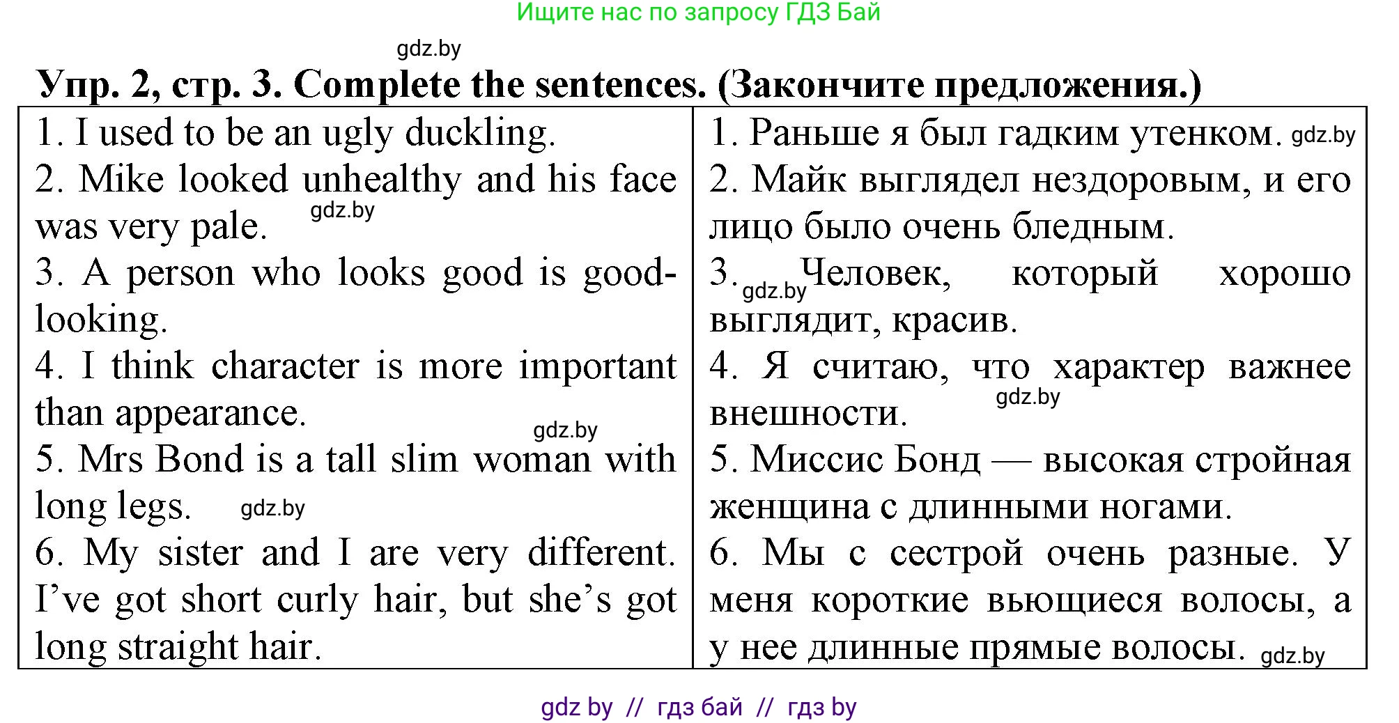 Английский язык (english), 7 класс тесты (test book), авторы: Севрюкова Татьяна Юрьевна, Калишевич Алла Ивановна, издательство Аверсэв, Минск, 2022, зелёного цвета, страница 3, номер 2, Решение 2