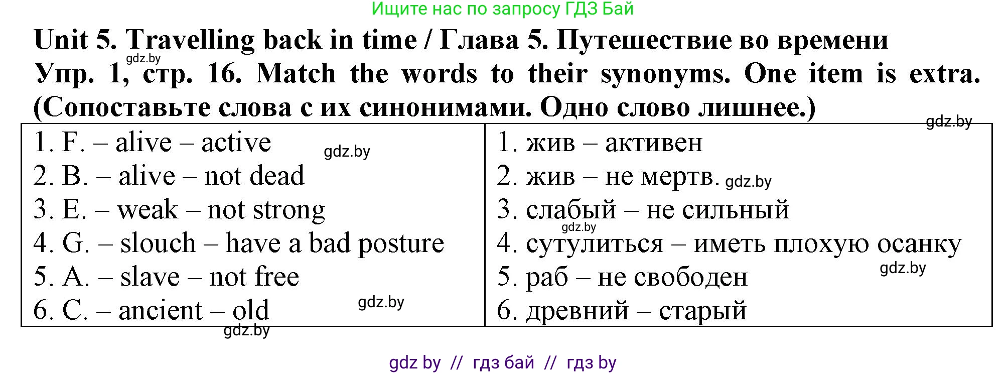 Английский язык (english), 7 класс тесты (test book), авторы: Севрюкова Татьяна Юрьевна, Калишевич Алла Ивановна, издательство Аверсэв, Минск, 2022, зелёного цвета, страница 16, номер 1, Решение 2