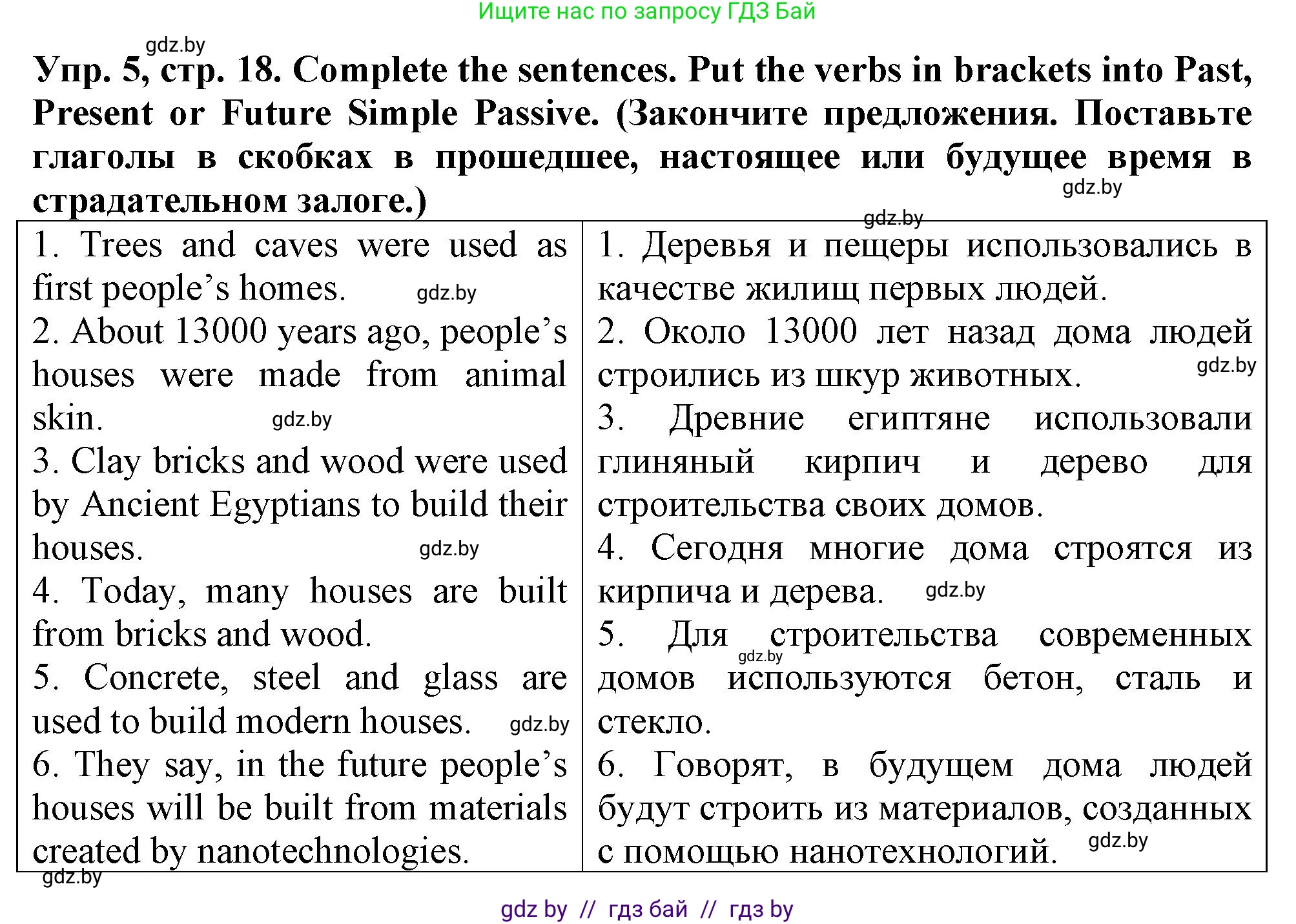 Английский язык (english), 7 класс тесты (test book), авторы: Севрюкова Татьяна Юрьевна, Калишевич Алла Ивановна, издательство Аверсэв, Минск, 2022, зелёного цвета, страница 18, номер 5, Решение 2