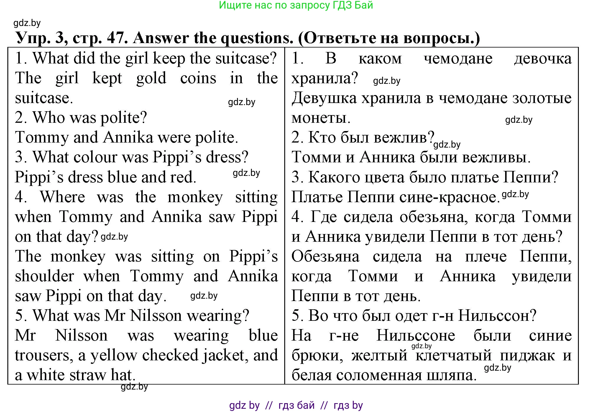 Английский язык (english), 7 класс тесты (test book), авторы: Севрюкова Татьяна Юрьевна, Калишевич Алла Ивановна, издательство Аверсэв, Минск, 2022, зелёного цвета, страница 47, номер 3, Решение 2