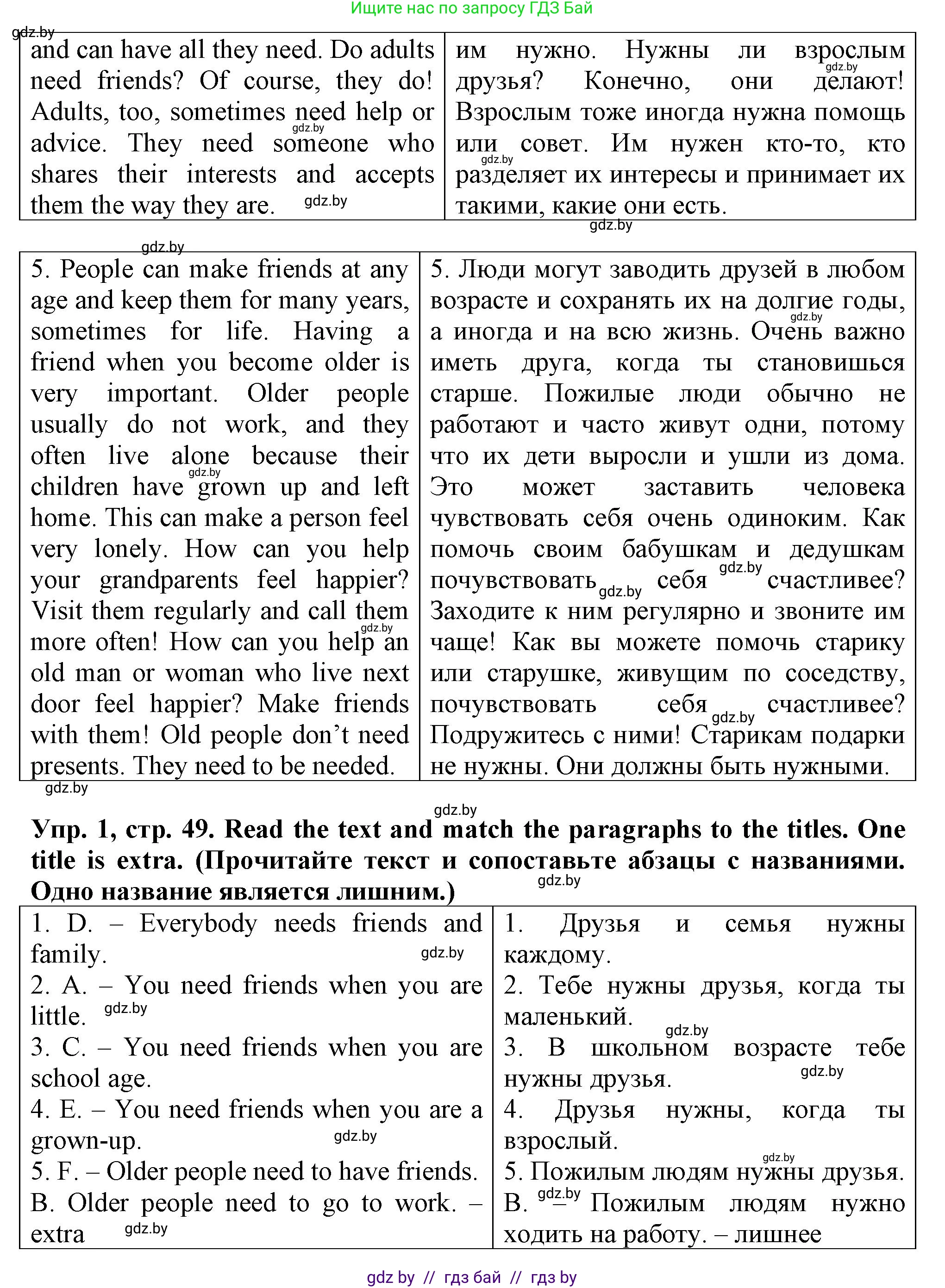 Английский язык (english), 7 класс тесты (test book), авторы: Севрюкова Татьяна Юрьевна, Калишевич Алла Ивановна, издательство Аверсэв, Минск, 2022, зелёного цвета, страница 49, номер 1, Решение 2 (продолжение 2)