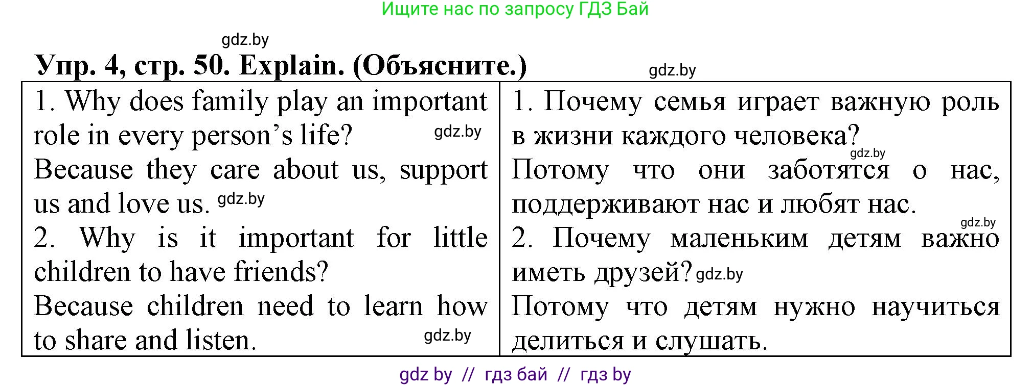 Английский язык (english), 7 класс тесты (test book), авторы: Севрюкова Татьяна Юрьевна, Калишевич Алла Ивановна, издательство Аверсэв, Минск, 2022, зелёного цвета, страница 50, номер 4, Решение 2