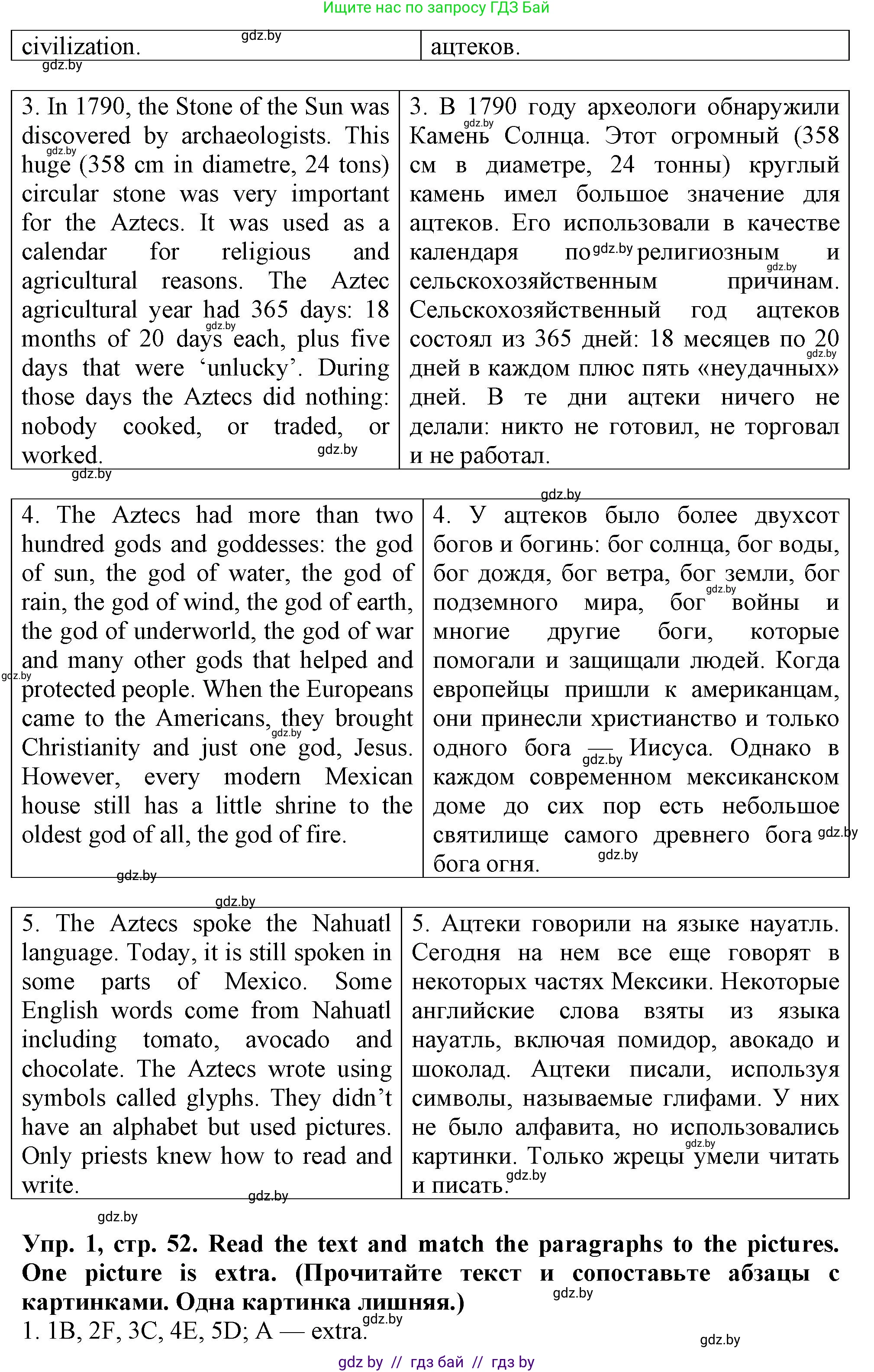 Английский язык (english), 7 класс тесты (test book), авторы: Севрюкова Татьяна Юрьевна, Калишевич Алла Ивановна, издательство Аверсэв, Минск, 2022, зелёного цвета, страница 52, номер 1, Решение 2 (продолжение 2)