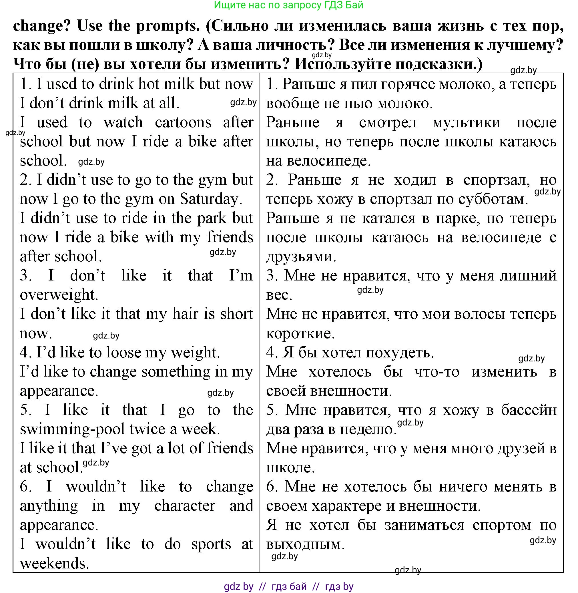 Английский язык (english), 7 класс Тетрадь по грамматике (grammar), авторы: Севрюкова Татьяна Юрьевна, Бушуева Эдите Владиславовна, Юхнель Наталья Валентиновна, издательство Аверсэв, Минск, 2023, страница 28, номер 5, Решение (продолжение 2)