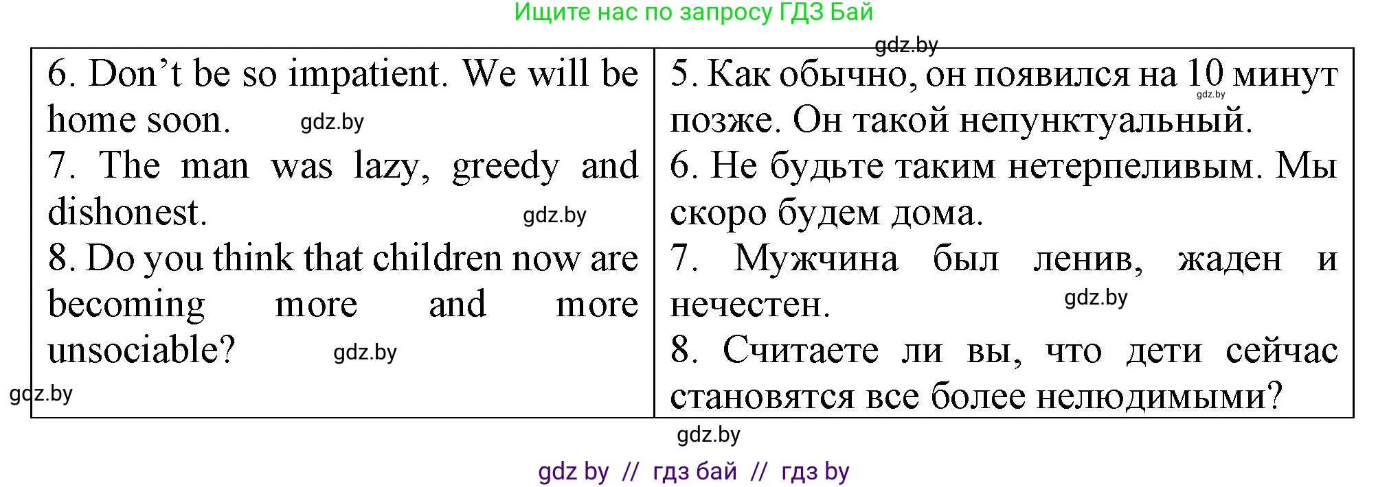 Английский язык (english), 7 класс Тетрадь по грамматике (grammar), авторы: Севрюкова Татьяна Юрьевна, Бушуева Эдите Владиславовна, Юхнель Наталья Валентиновна, издательство Аверсэв, Минск, 2023, страница 26, номер 18, Решение (продолжение 2)