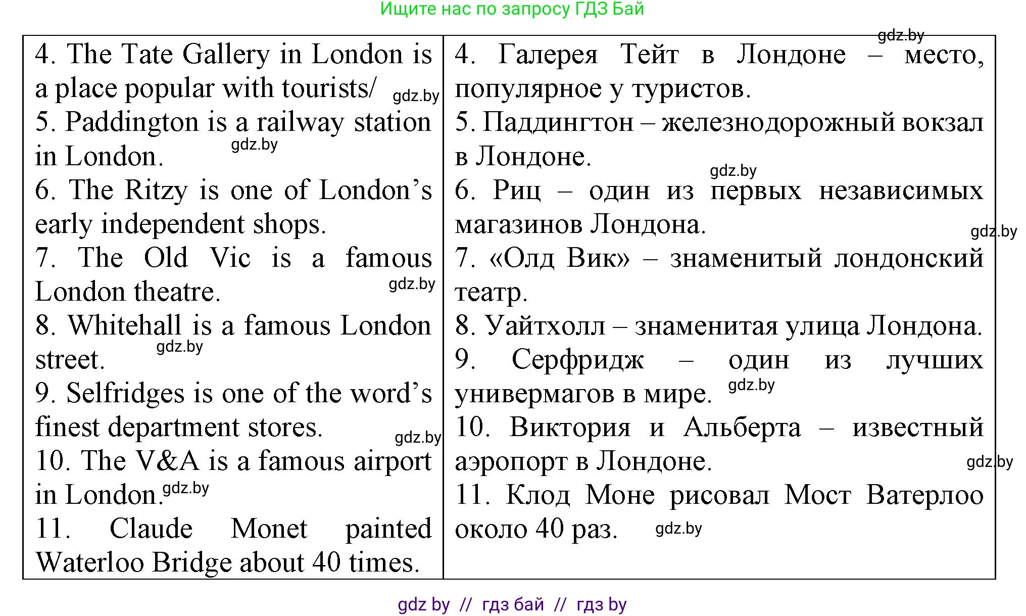 Английский язык (english), 7 класс Тетрадь по грамматике (grammar), авторы: Севрюкова Татьяна Юрьевна, Бушуева Эдите Владиславовна, Юхнель Наталья Валентиновна, издательство Аверсэв, Минск, 2023, страница 91, номер 8, Решение (продолжение 2)