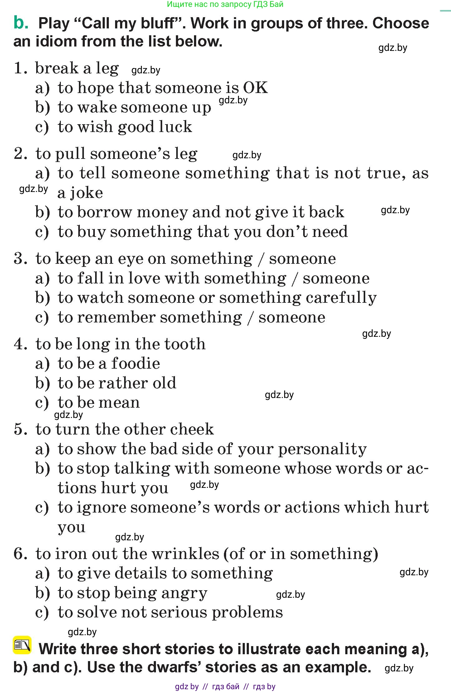 Английский язык (english), 7 класс Учебник (Student's book), авторы: Демченко Наталья Валентиновна, Севрюкова Татьяна Юрьевна, Юхнель Наталья Валентиновна, Наумова Елена Георгиевна, Манешина А В, Маслёнченко Н А, издательство Вышэйшая школа, Минск, 2019, оранжевого цвета, Часть ( Part) 1, страница 19, номер 4, Условие (продолжение 3)