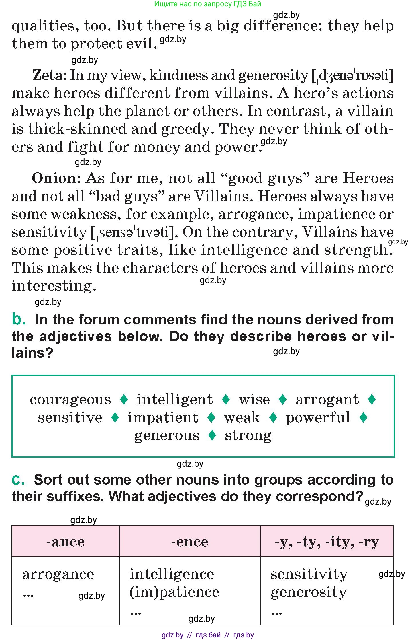 Английский язык (english), 7 класс Учебник (Student's book), авторы: Демченко Наталья Валентиновна, Севрюкова Татьяна Юрьевна, Юхнель Наталья Валентиновна, Наумова Елена Георгиевна, Манешина А В, Маслёнченко Н А, издательство Вышэйшая школа, Минск, 2019, оранжевого цвета, Часть ( Part) 1, страница 55, номер 2, Условие (продолжение 2)