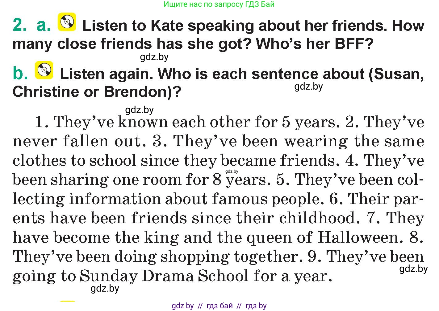 Английский язык (english), 7 класс Учебник (Student's book), авторы: Демченко Наталья Валентиновна, Севрюкова Татьяна Юрьевна, Юхнель Наталья Валентиновна, Наумова Елена Георгиевна, Манешина А В, Маслёнченко Н А, издательство Вышэйшая школа, Минск, 2019, оранжевого цвета, Часть ( Part) 1, страница 138, номер 2, Условие