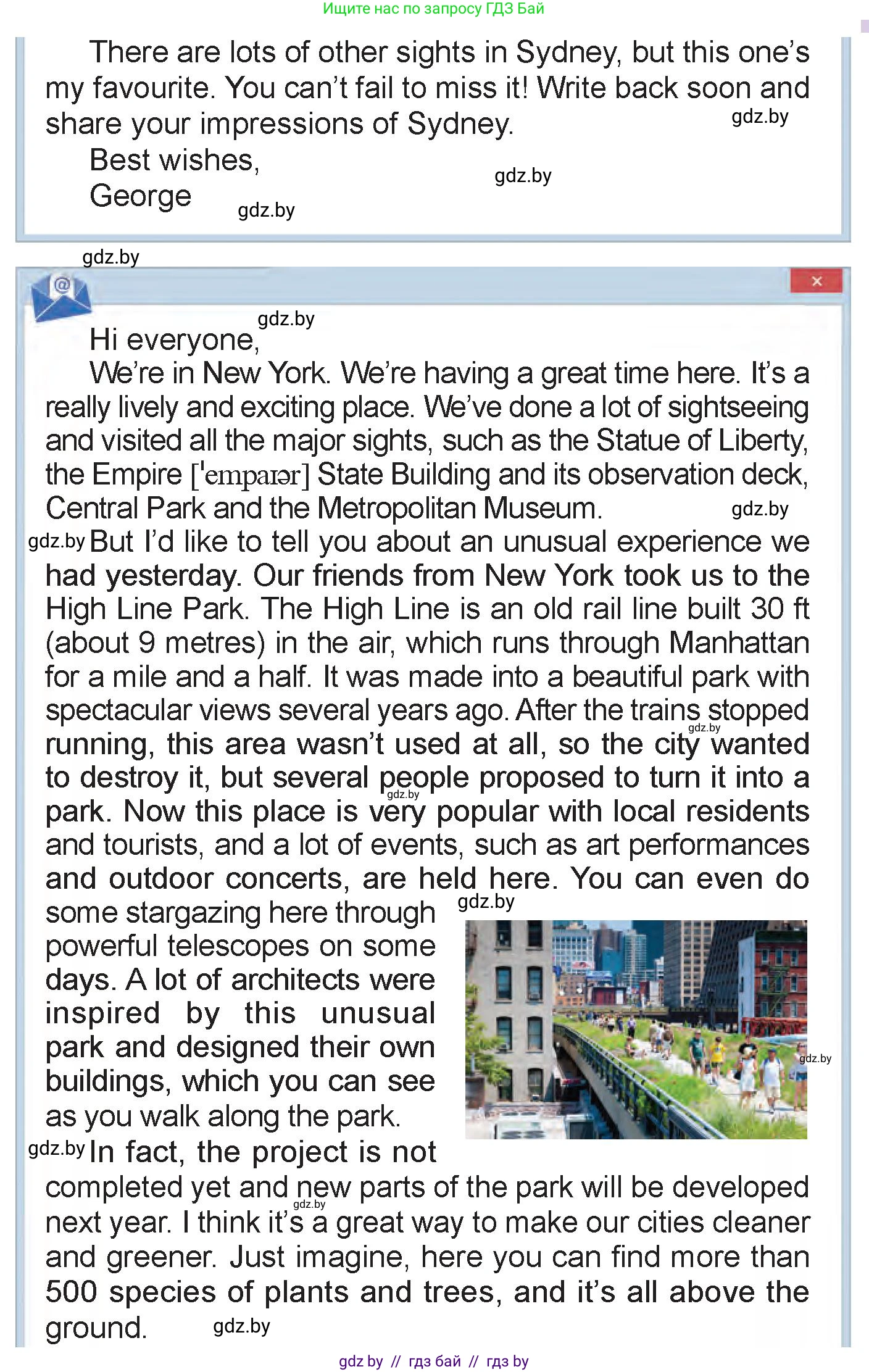 Английский язык (english), 7 класс Учебник (Student's book), авторы: Демченко Наталья Валентиновна, Севрюкова Татьяна Юрьевна, Юхнель Наталья Валентиновна, Наумова Елена Георгиевна, Манешина А В, Маслёнченко Н А, издательство Вышэйшая школа, Минск, 2019, оранжевого цвета, Часть ( Part) 2, страница 76, номер 3, Условие (продолжение 2)