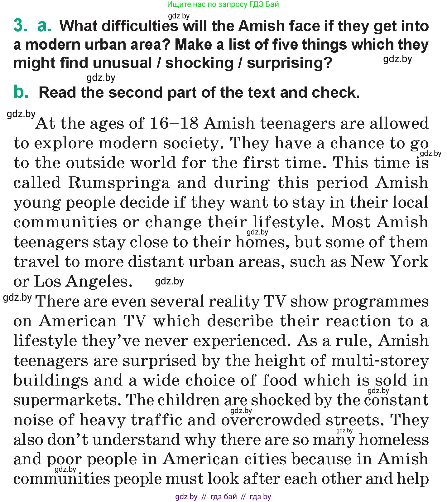 Английский язык (english), 7 класс Учебник (Student's book), авторы: Демченко Наталья Валентиновна, Севрюкова Татьяна Юрьевна, Юхнель Наталья Валентиновна, Наумова Елена Георгиевна, Манешина А В, Маслёнченко Н А, издательство Вышэйшая школа, Минск, 2019, оранжевого цвета, Часть ( Part) 2, страница 85, номер 3, Условие